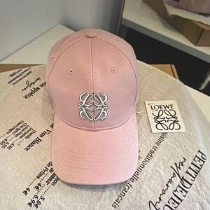 Loewe Soft Pink Anagram Baseball Cap